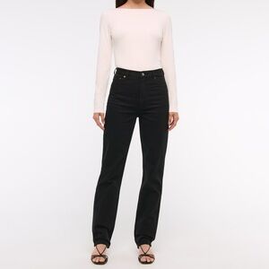 NWT Abercrombie Ultra High Rise 90s Straight Jean